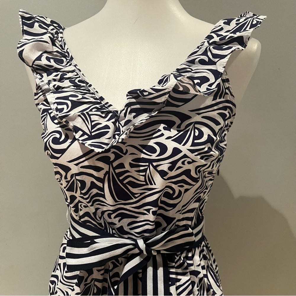 Vineyard Vines for Target | Rough Seas Ruffle Dress